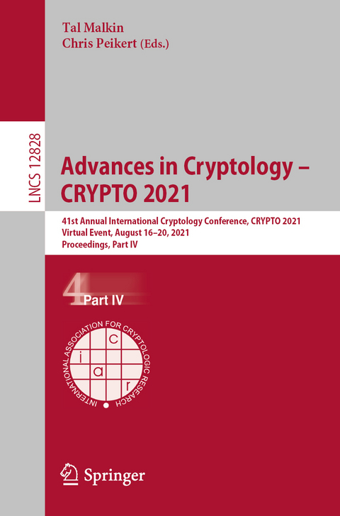 Advances in Cryptology – CRYPTO 2021 - 