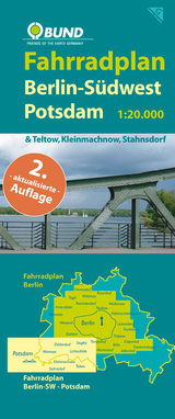 Fahrradplan Berlin-Südwest, Potsdam - Schütz, Tilo