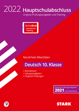 STARK Original-Prüfungen und Training - Hauptschulabschluss 2022 - Deutsch - NRW