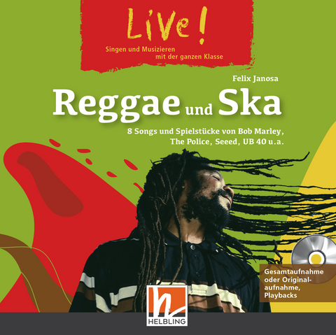 Live! Reggae und Ska. Audio-CD - Felix Janosa