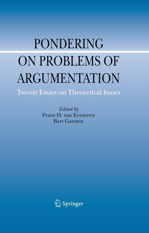 Pondering on Problems of Argumentation - 