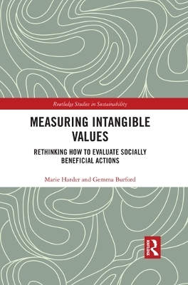 Measuring Intangible Values - Marie Harder, Gemma Burford