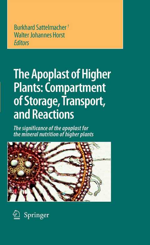 The Apoplast of Higher Plants: Compartment of Storage, Transport and Reactions - 