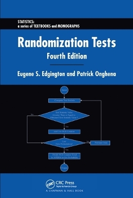 Randomization Tests - Eugene Edgington, Patrick Onghena