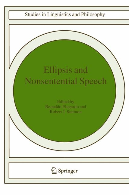 Ellipsis and Nonsentential Speech - 