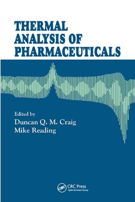 Thermal Analysis of Pharmaceuticals - 