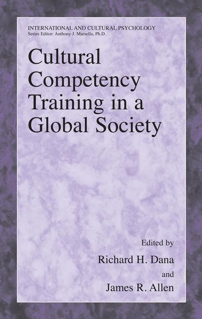 Cultural Competency Training in a Global Society - 