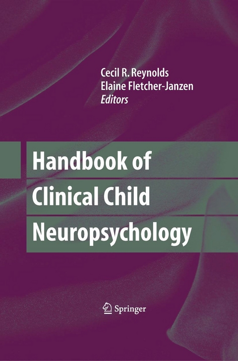 Handbook of Clinical Child Neuropsychology - 