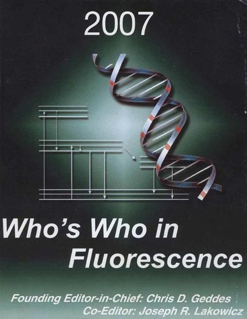 Who's Who in Fluorescence 2007 - 