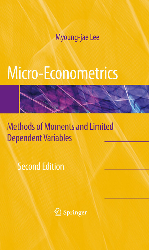 Micro-Econometrics - Myoung-Jae Lee