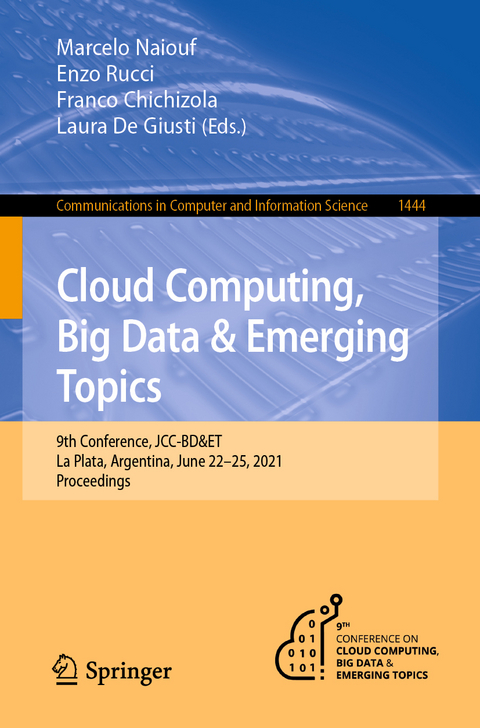 Cloud Computing, Big Data & Emerging Topics - 