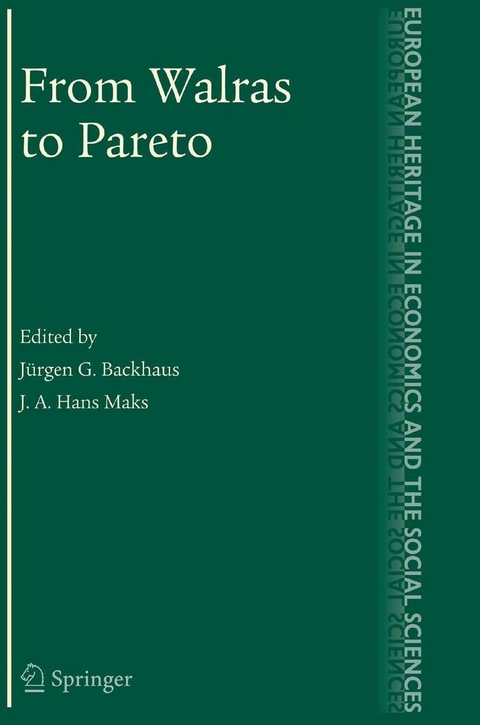 From Walras to Pareto - 