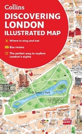 Discovering London Illustrated Map - Beddow, Dominic; Collins Maps