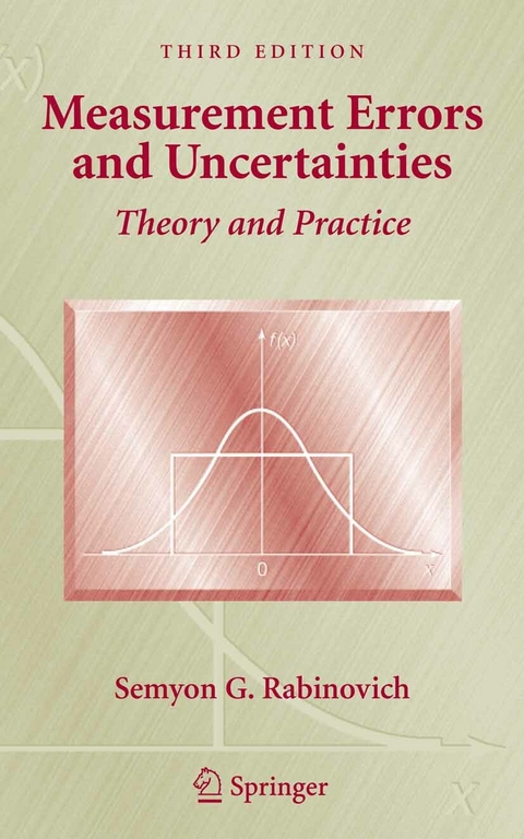 Measurement Errors and Uncertainties - Semyon G. Rabinovich