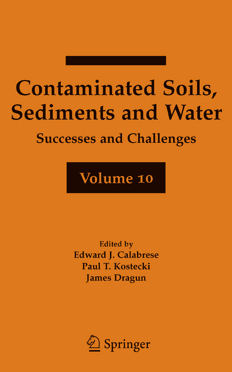 Contaminated Soils, Sediments and Water Volume 10 - 