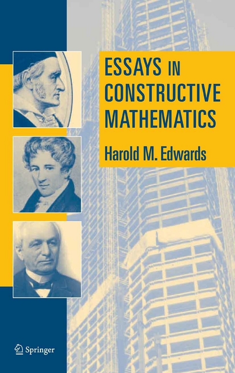 Essays in Constructive Mathematics - Harold M. Edwards