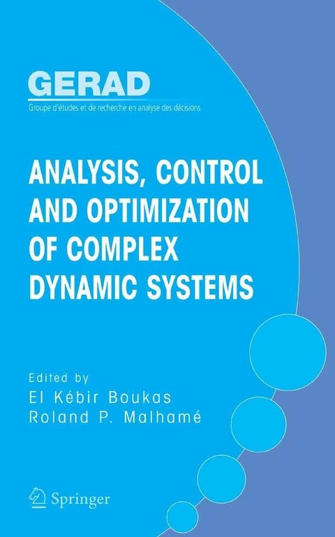 Analysis, Control and Optimization of Complex Dynamic Systems - 