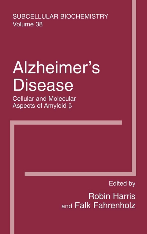 Alzheimer's Disease: Cellular and Molecular Aspects of Amyloid beta - 