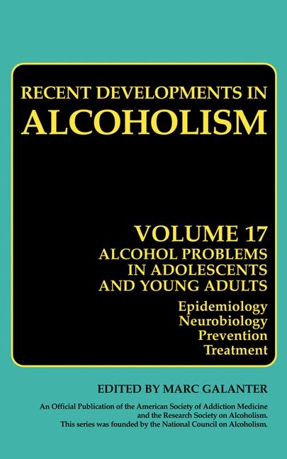 Alcohol Problems in Adolescents and Young Adults - 