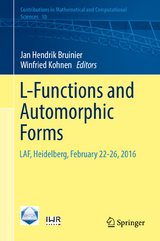 L-Functions and Automorphic Forms - 