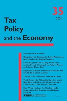 Tax Policy and the Economy, Volume 35 - 