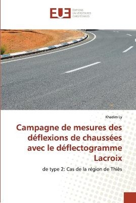 Campagne de mesures des déflexions de chaussées avec le déflectogramme Lacroix - Khadim Ly