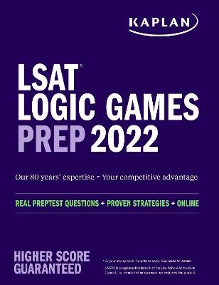 LSAT Logic Games Prep 2022 -  Kaplan Test Prep