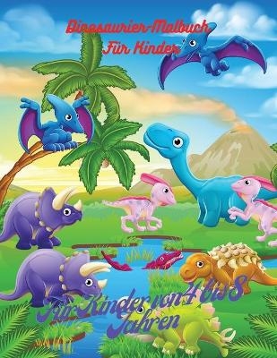 Dinosaurier-Malbuch für Kinder - M S Crowdell