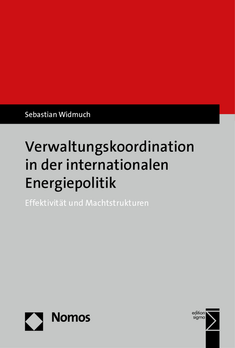 Verwaltungskoordination in der internationalen Energiepolitik - Sebastian Widmuch