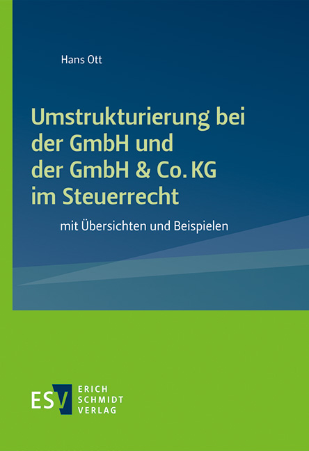 Umstrukturierung bei der GmbH und der GmbH & Co. KG im Steuerrecht - Hans Ott