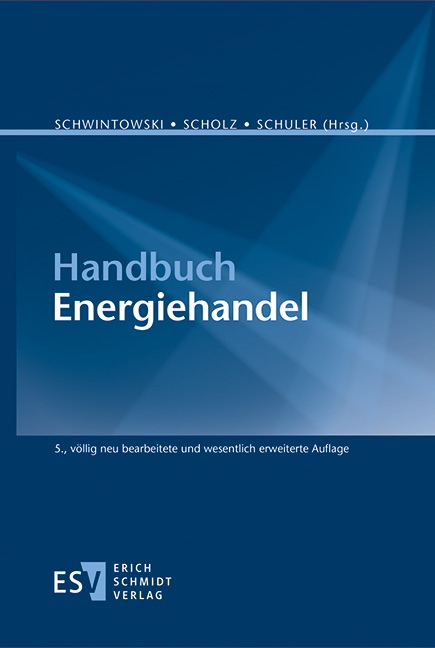 Handbuch Energiehandel - 