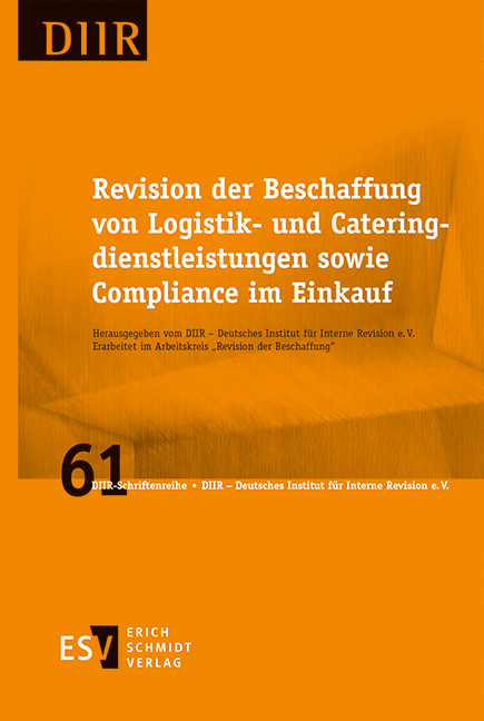 Revision der Beschaffung von Logistik- und Cateringdienstleistungen sowie Compliance im Einkauf