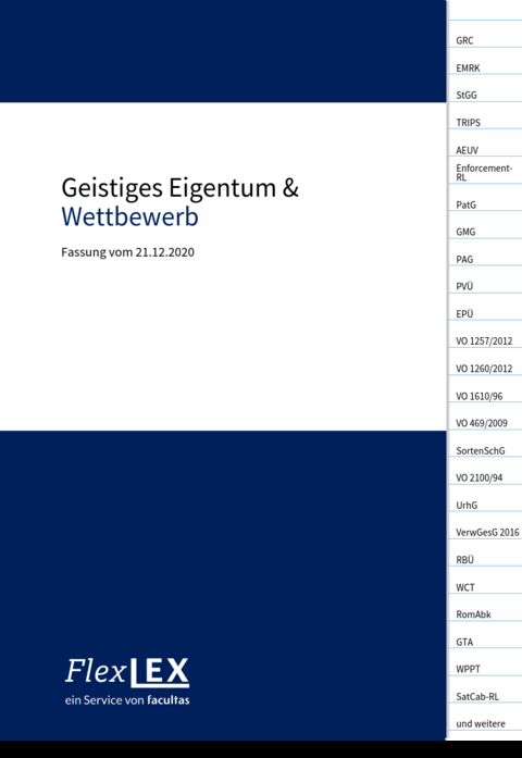 Geistiges Eigentum und Wettbewerb - 