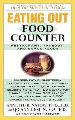 Eating Out Food Counter - Dr Annette B Natow