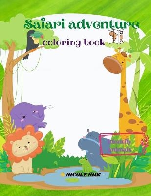 Safari colouring book - Neek Nicole