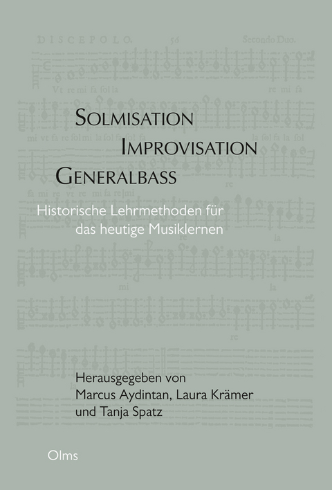 Solmisation, Improvisation, Generalbass - 