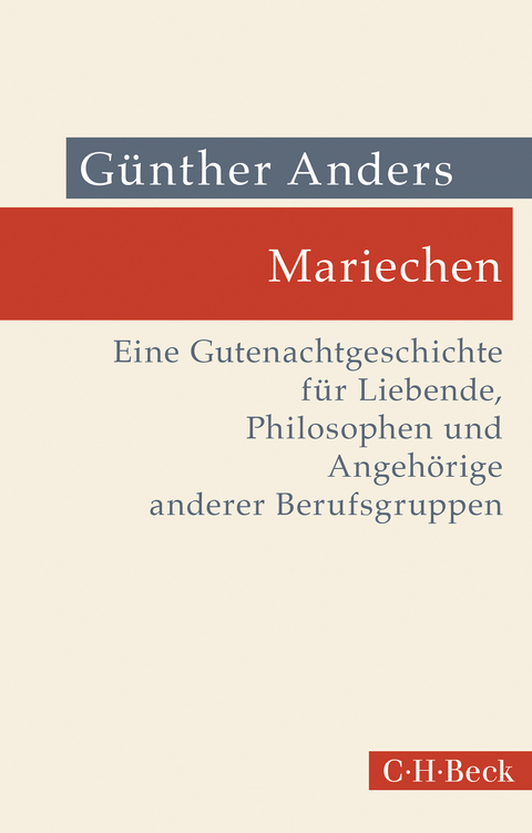 Mariechen - Günther Anders