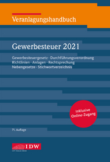 Veranlagungshandbuch Gewerbesteuer 2021, 71.A. - 