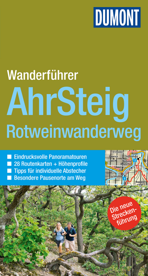 DuMont Wanderführer Ahrsteig, Rotweinwanderweg - Hans-Joachim Schneider