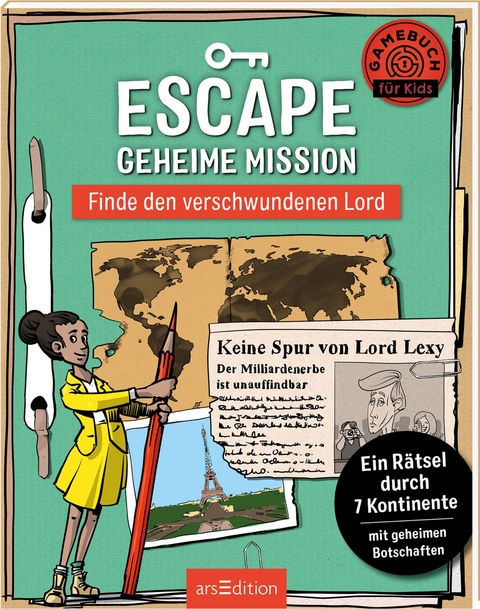 Escape Geheime Mission – Finde den verschwundenen Lord - Philip Kiefer