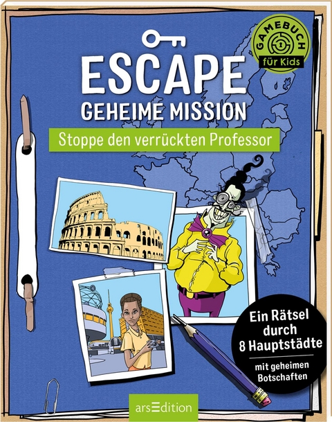 Escape Geheime Mission – Stoppe den gefährlichen Professor - Philip Kiefer