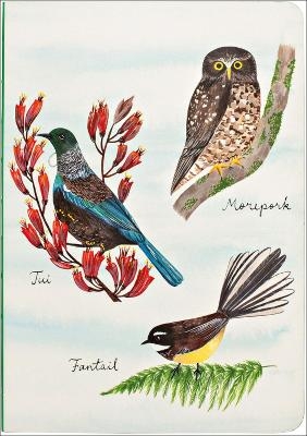 Birder's Notebook A5 Notebook - Flora Waycott