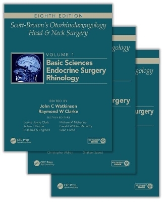 Scott-Brown's Otorhinolaryngology and Head and Neck Surgery, Eighth Edition - 