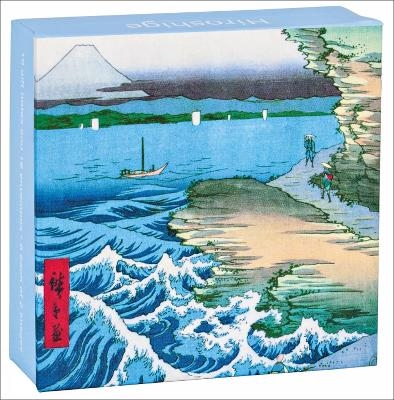 Hiroshige Mini FlipTop Notecard Box - Utagawa Hiroshige