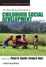 Wiley-Blackwell Handbook of Childhood Social Development - 