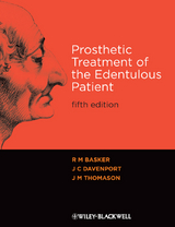 Prosthetic Treatment of the Edentulous Patient - R. M. Basker, J. C. Davenport, J M Thomason