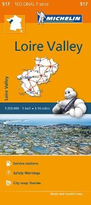 Pays de la Loire - Michelin Regional Map 517