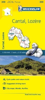 Cantal, Lozire - Michelin Local Map 330 -  Michelin