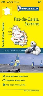 Pas-de-Calais, Somme - Michelin Local Map 301 -  Michelin