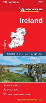 Ireland - Michelin National Map 712 - Michelin